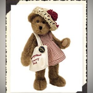 Boyds Bears “Meridian Wishkabibble” Plush 12” Movable Bear, Retired